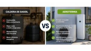 inicio merece la pena sustituir caldera de gasoil por aerotermia