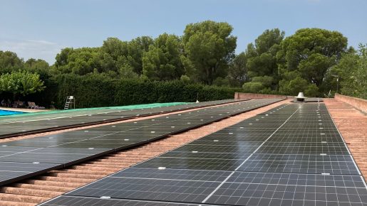 Instalación por autoconsumo PYME sobre cubierta con una potencia de 47 kWp entregada al Càmping Vell Empordà.